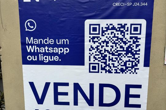 Placa  de apartamento à venda com 2 quartos, 54m² em Jardim Professor Benoa, Barueri