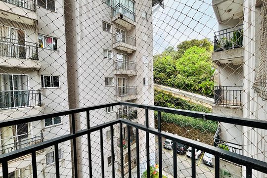 Sacada  de apartamento à venda com 2 quartos, 54m² em Jardim Professor Benoa, Barueri