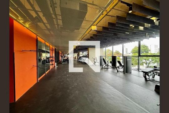 Área comum - Academia de apartamento para alugar com 1 quarto, 111m² em Pinheiros, São Paulo