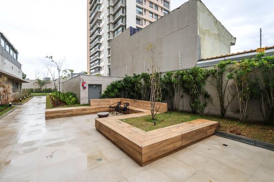 Espaço de convivência de apartamento para alugar com 2 quartos, 56m² em Vila Dom Pedro I, São Paulo