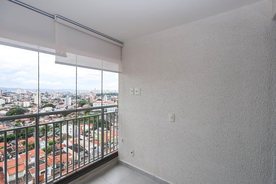 Varanda de apartamento para alugar com 2 quartos, 56m² em Vila Dom Pedro I, São Paulo