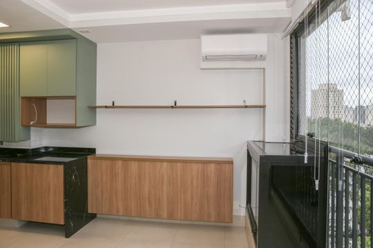 Varanda Gourmet de apartamento para alugar com 2 quartos, 69m² em Água Branca, São Paulo