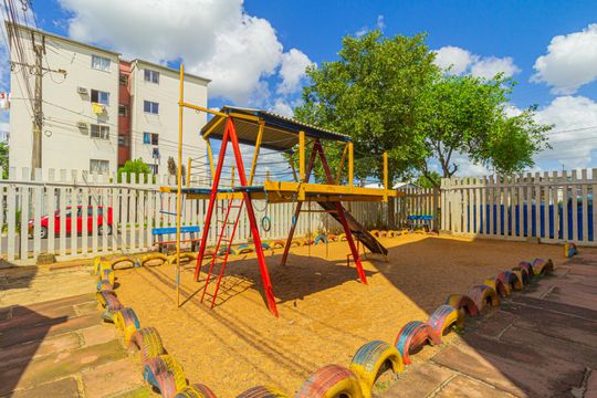 Área comum - Playground de apartamento para alugar com 2 quartos, 44m² em Estância Velha, Canoas