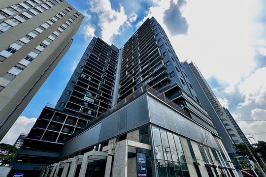 Fachada de apartamento para alugar com 2 quartos, 46m² em Santo Amaro, São Paulo