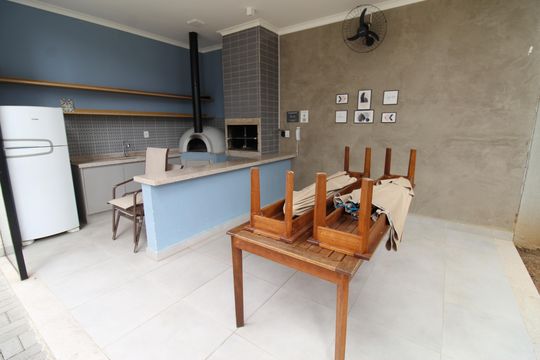 Área comum - Churrasqueira de apartamento para alugar com 2 quartos, 55m² em Vila Industrial, São José dos Campos