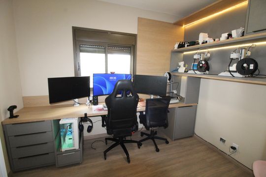 Quarto  de apartamento para alugar com 2 quartos, 55m² em Vila Industrial, São José dos Campos