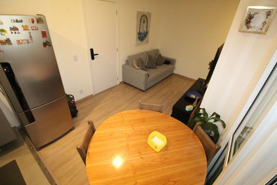 Sala de apartamento para alugar com 2 quartos, 55m² em Vila Industrial, São José dos Campos