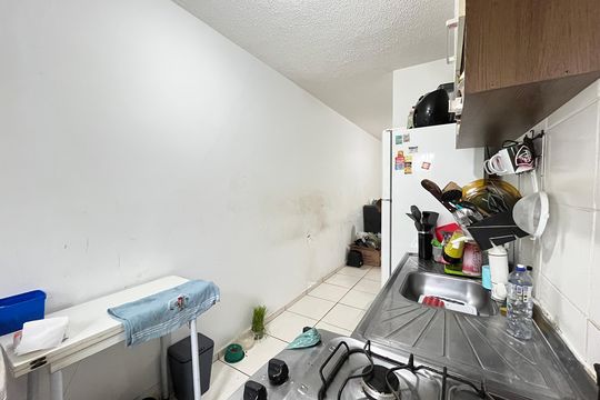 Cozinha de apartamento à venda com 2 quartos, 43m² em Itanhangá, Rio de Janeiro