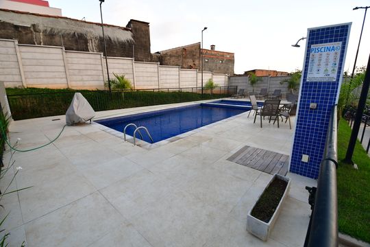 Área comum - Piscina de apartamento à venda com 2 quartos, 43m² em Parque da Amizade (nova Veneza), Sumaré