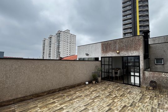 Cobertura  de apartamento à venda com 2 quartos, 160m² em Vila Valparaíso, Santo André