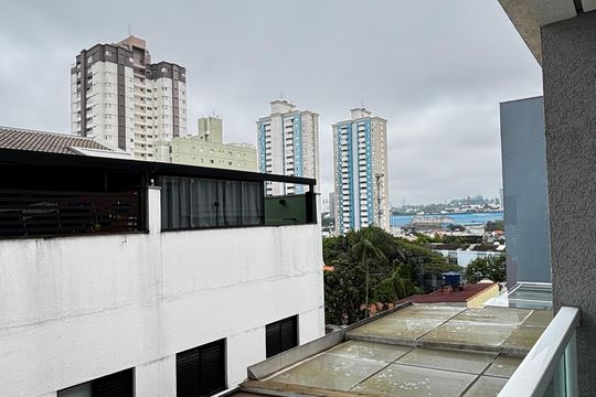Suite Varanda de apartamento à venda com 2 quartos, 160m² em Vila Valparaíso, Santo André