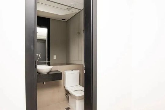 Banheiro da Suíte  de apartamento para alugar com 2 quartos, 75m² em Estoril, Belo Horizonte