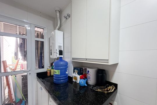 Área de Serviço de apartamento à venda com 3 quartos, 151m² em Jardim Chácara Inglesa, São Bernardo do Campo