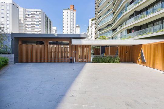 Fachada de apartamento à venda com 2 quartos, 97m² em Jardins, São Paulo