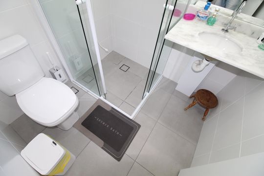 Banheiro de apartamento para alugar com 3 quartos, 76m² em Vila Industrial, São José dos Campos