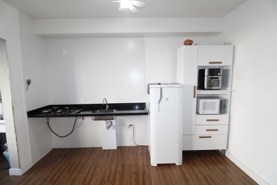 Cozinha de apartamento para alugar com 3 quartos, 76m² em Vila Industrial, São José dos Campos