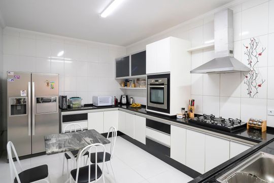 Cozinha de casa à venda com 3 quartos, 215m² em Santa Maria, São Caetano do Sul