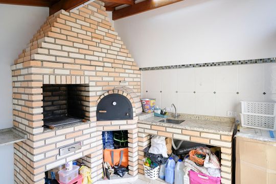 Quintal de casa à venda com 3 quartos, 215m² em Santa Maria, São Caetano do Sul