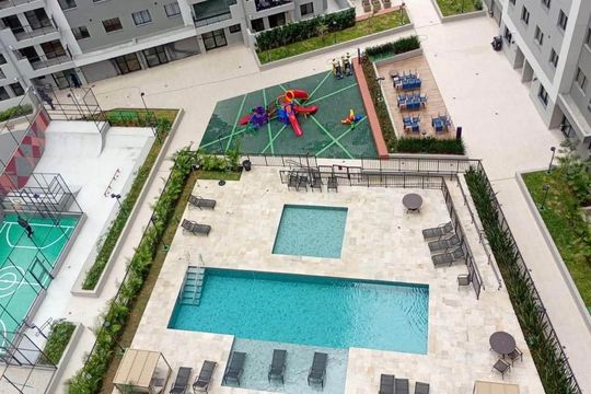 Área externa de apartamento para alugar com 2 quartos, 50m² em Cidade Antônio Estêvão de Carvalho, São Paulo