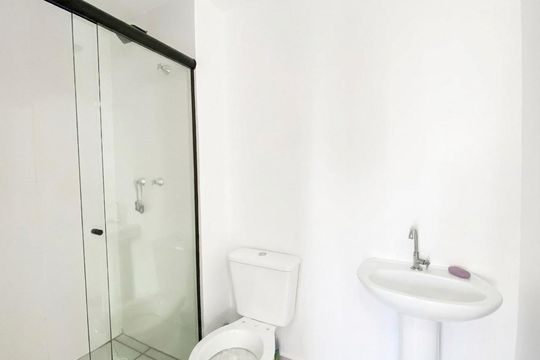 Banheiro de apartamento para alugar com 2 quartos, 50m² em Cidade Antônio Estêvão de Carvalho, São Paulo