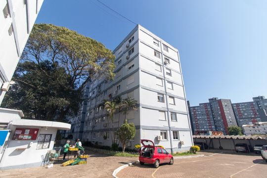 Fachada de apartamento à venda com 2 quartos, 70m² em Partenon, Porto Alegre