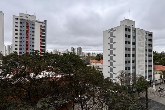 Vista de apartamento para alugar com 1 quarto, 33m² em Indianópolis, São Paulo