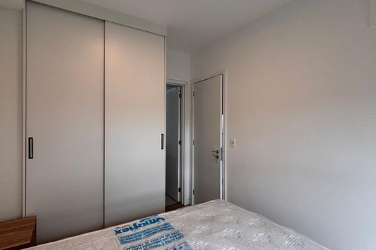 Suíte de apartamento para alugar com 1 quarto, 33m² em Indianópolis, São Paulo