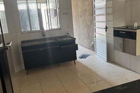Cozinha de casa para alugar com 1 quarto, 55m² em Jardim Nossa Senhora do Carmo, São Paulo