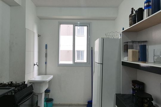 Cozinha de apartamento à venda com 2 quartos, 35m² em Mooca, São Paulo