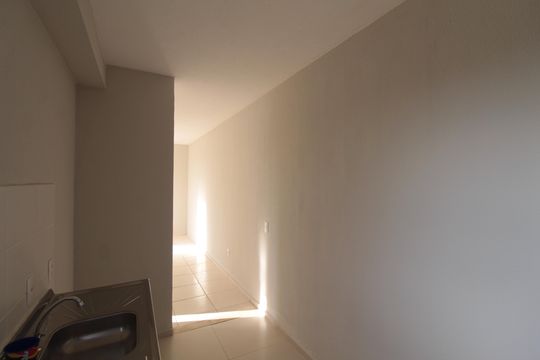 Cozinha e Área de Serviço de apartamento para alugar com 2 quartos, 43m² em Trevo, Belo Horizonte