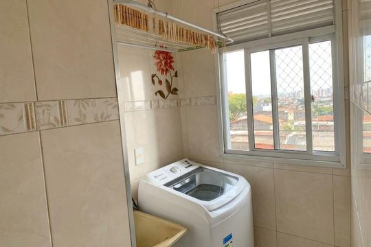 Área de serviço de apartamento à venda com 2 quartos, 50m² em Jardim Norma, São Paulo