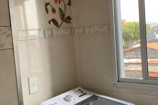 Área de serviço de apartamento à venda com 2 quartos, 50m² em Jardim Norma, São Paulo