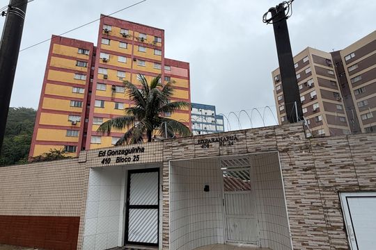 Fachada de apartamento para alugar com 2 quartos, 67m² em Saboó, Santos