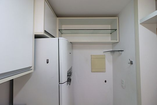 Cozinha - Armários de apartamento para alugar com 3 quartos, 68m² em Jardim Carvalho, Porto Alegre
