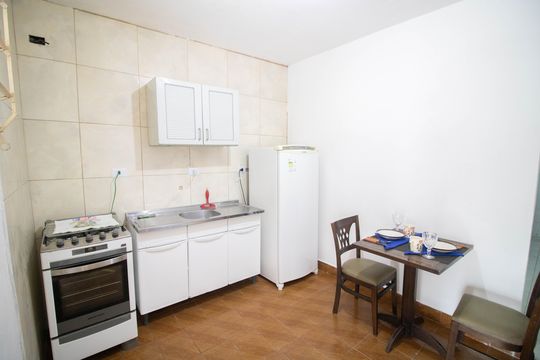 Cozinha de casa para alugar com 1 quarto, 40m² em Imirim, São Paulo