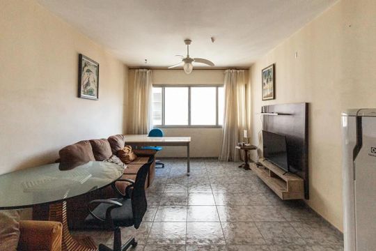 Sala de apartamento para alugar com 1 quarto, 50m² em Vila Buarque, São Paulo