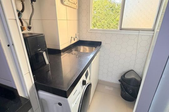 Área de Serviço de apartamento à venda com 1 quarto, 68m² em Jardim Tupanci, Barueri
