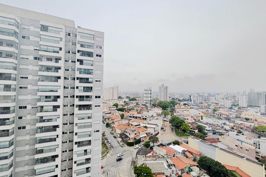 Vista Varanda de apartamento para alugar com 1 quarto, 34m² em Vila Guilhermina, São Paulo