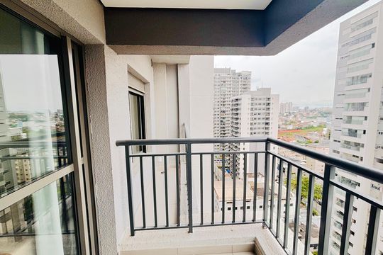 Varanda de apartamento para alugar com 1 quarto, 34m² em Vila Guilhermina, São Paulo