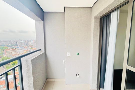 Varanda de apartamento para alugar com 1 quarto, 34m² em Vila Guilhermina, São Paulo