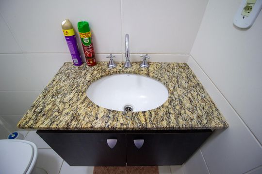 Lavabo de apartamento para alugar com 3 quartos, 184m² em Jardim Prestes de Barros, Sorocaba