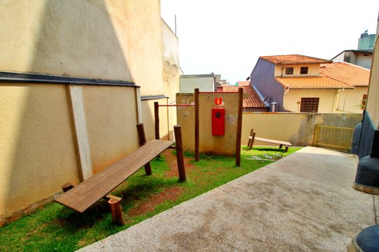Área comum - Playground de apartamento à venda com 3 quartos, 91m² em Parque Sao Vicente, Santo André