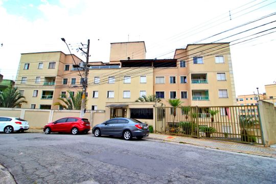 Fachada de apartamento à venda com 3 quartos, 91m² em Parque Sao Vicente, Santo André