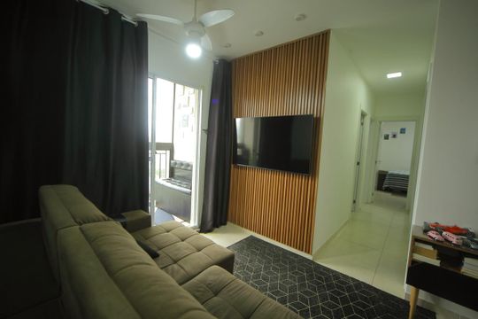 Sala de apartamento à venda com 3 quartos, 72m² em Vila Santa Rita de Cassia, São Bernardo do Campo