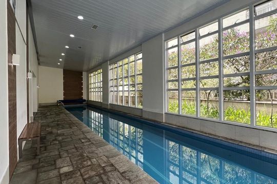 Piscina de apartamento à venda com 4 quartos, 142m² em Vila Morumbi, São Paulo