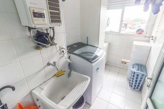 Área de Serviço de apartamento para alugar com 2 quartos, 59m² em Belenzinho, São Paulo