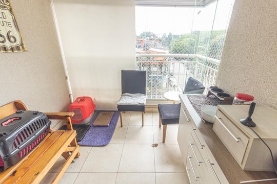 Varanda de apartamento para alugar com 2 quartos, 59m² em Belenzinho, São Paulo