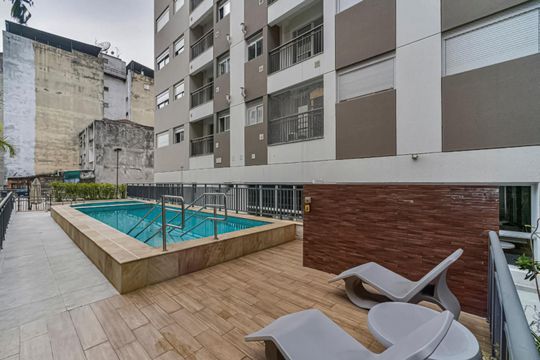 Área comum - Piscina de apartamento para alugar com 2 quartos, 59m² em Liberdade, São Paulo