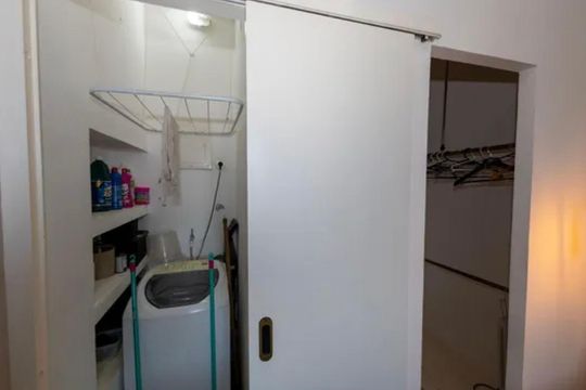 Área de serviço de kitnet/studio à venda com 1 quarto, 50m² em Vale do Sereno, Nova Lima