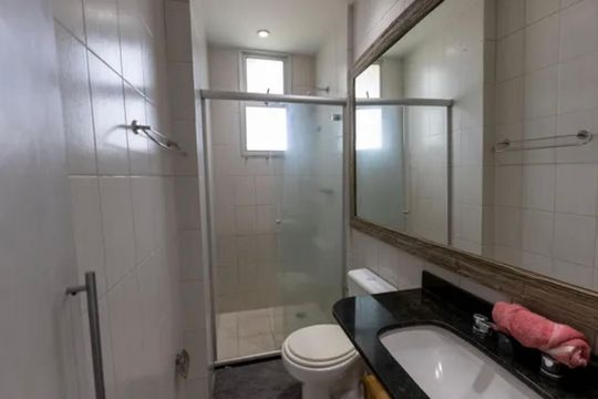  Banheiro Suíte  de kitnet/studio à venda com 1 quarto, 50m² em Vale do Sereno, Nova Lima